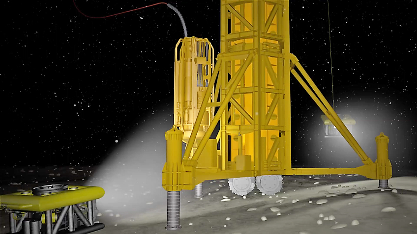 Minimally invasive sampling and mining of massive sulfide deposits in the deep sea? It can be done! The “Vertical Approach” is based on our established diaphragm wall equipment.