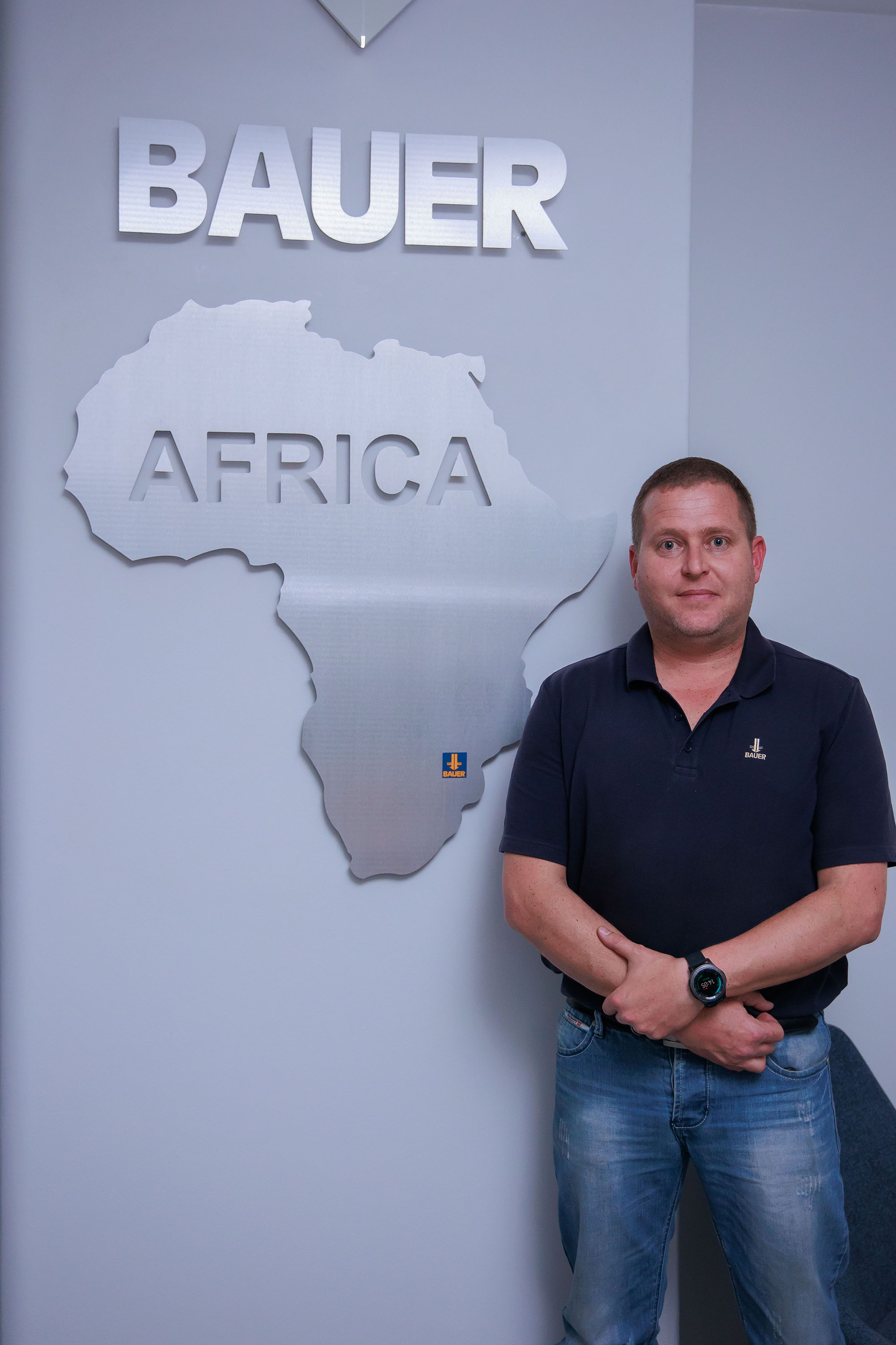 Bauer Technologies South Africa Parts and Service Coordinator Raymond van Buuren